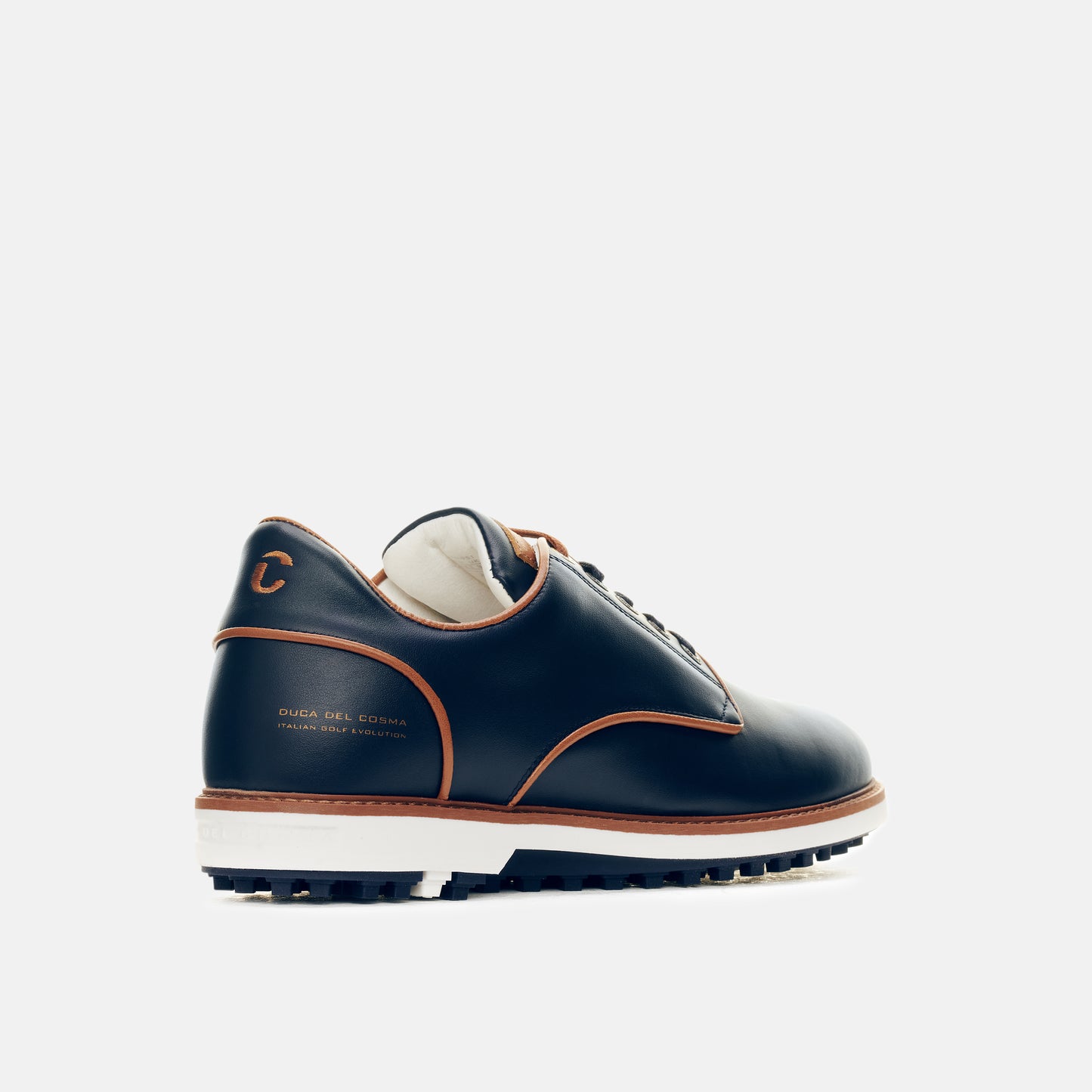 Elpaso blue best waterproof men's golf shoe from duca del cosma