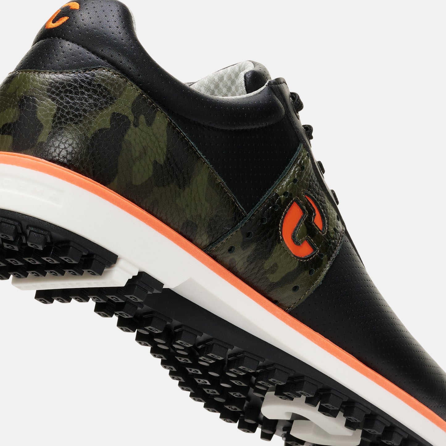 JL1 waterproof Black Men's Golf Shoe by Duca del Cosma is made by a tour player for the best