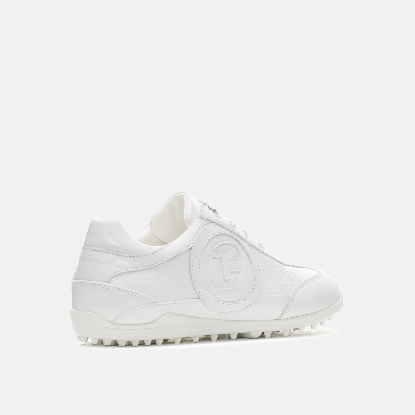 Kubananeo waterproof white women's golf shoe is waterproof and comfortable by duca del cosma