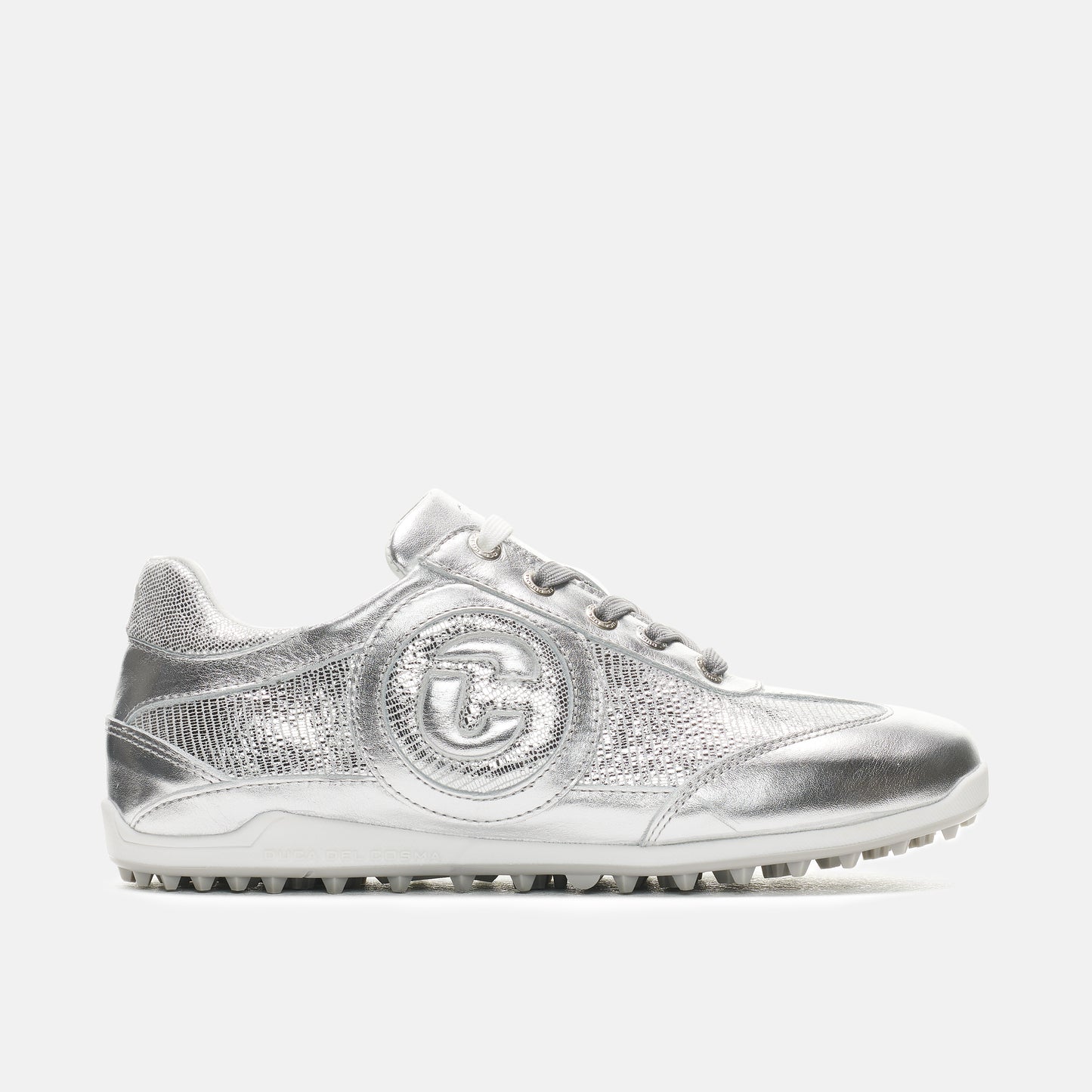 Kubananeo waterproof silver women's golf shoe is waterproof and comfortable