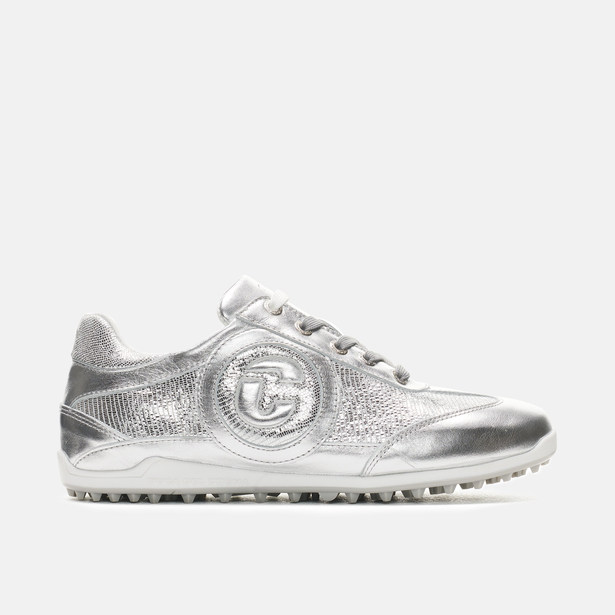 Kubananeo waterproof silver women's golf shoe is waterproof and comfortable