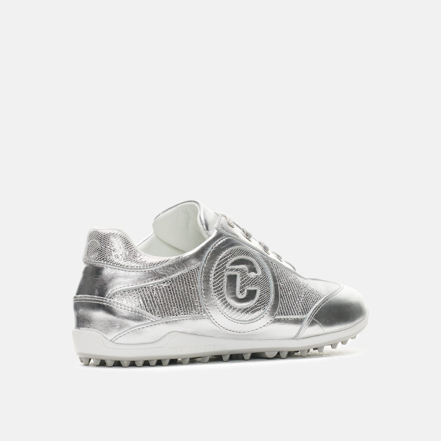 Kubananeo waterproof silver women's golf shoe is waterproof and comfortable