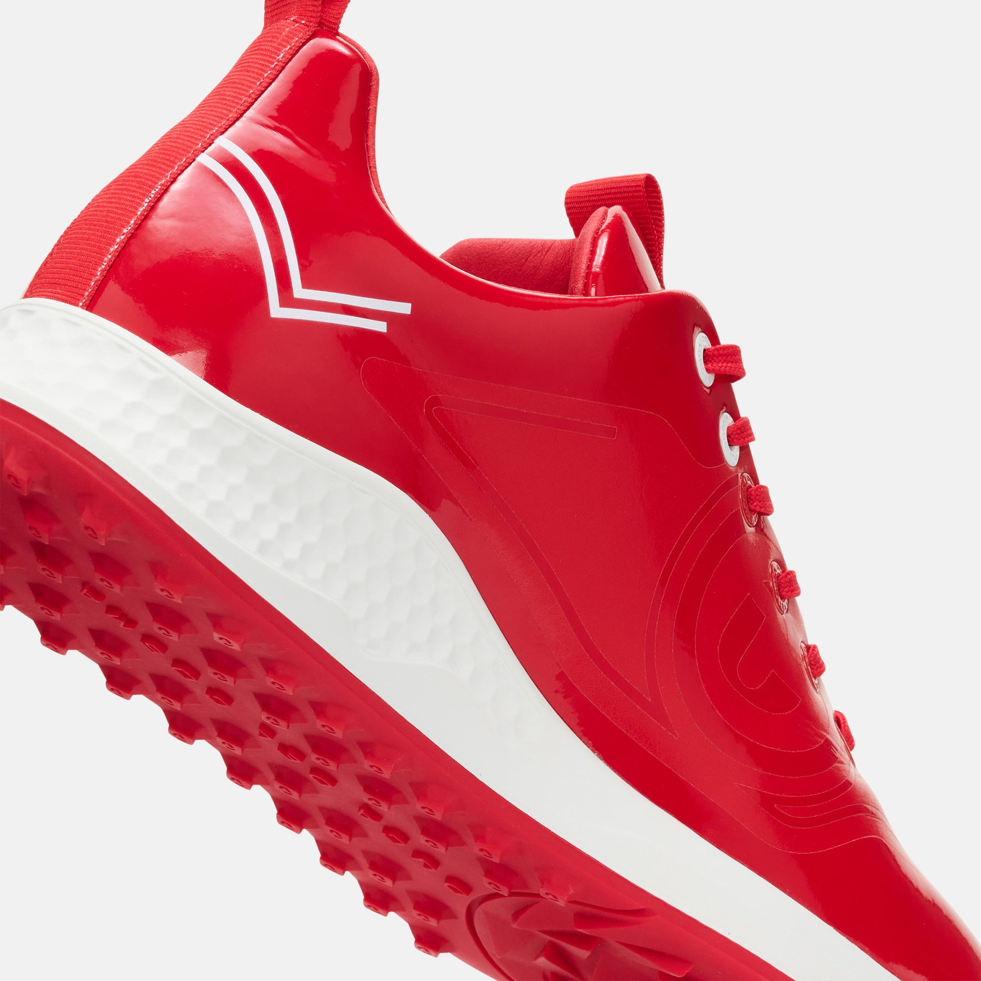 Wildcat Red women's golf shoe is waterproof and the best golf shoe for women's from duca del cosma