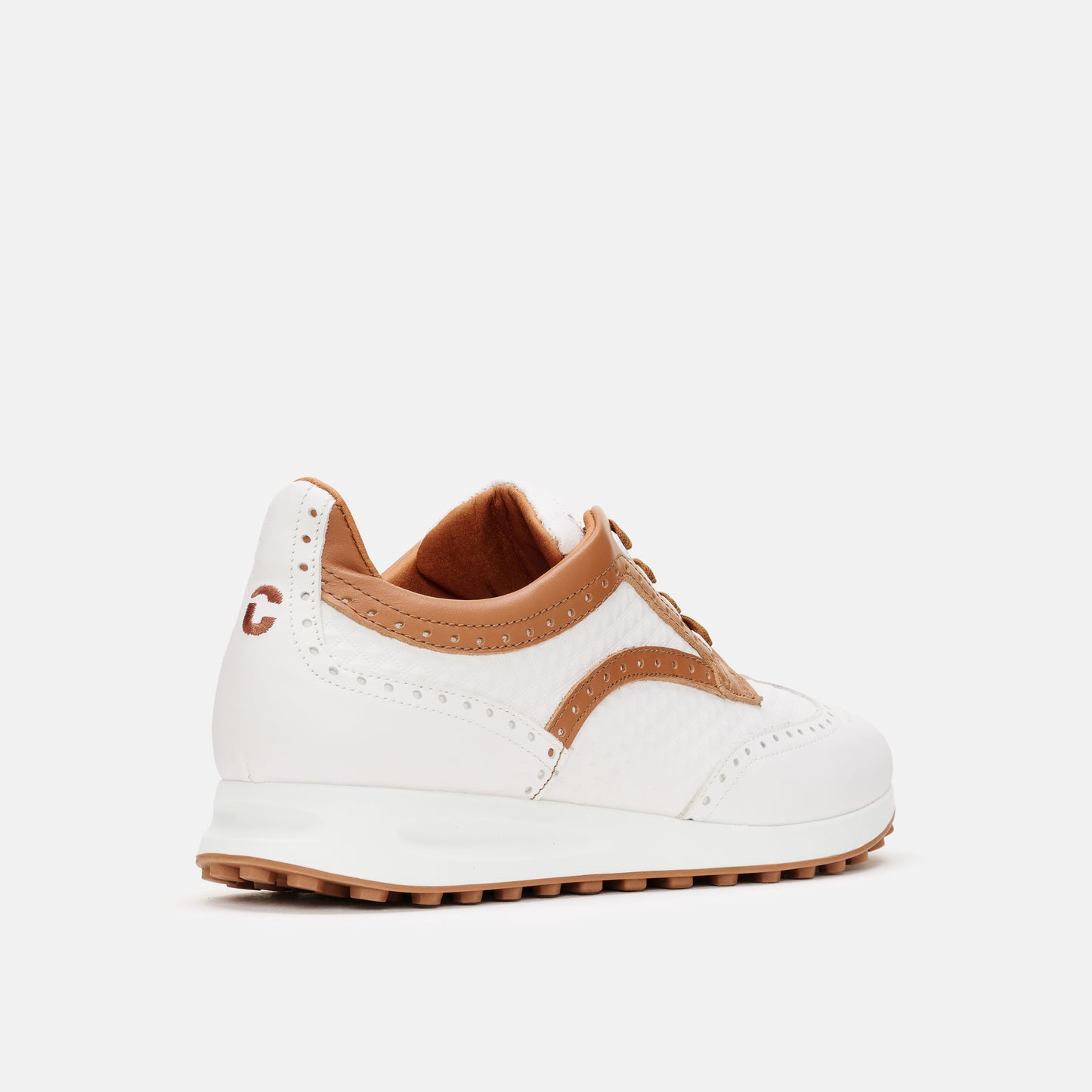 White Golf Shoes, Cognac Golf Shoes, Waterproof Golf Shoes, Spikeless Golf Shoes, Duca del Cosma Women's Golf Shoes, Lightweight golf shoes.