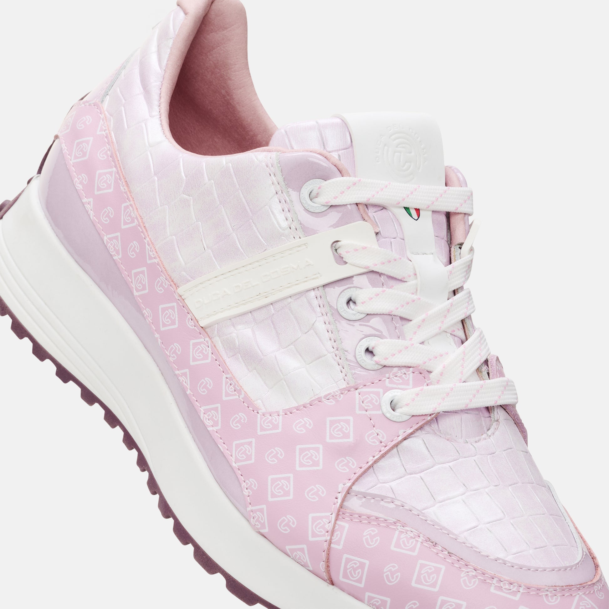 Waterproof Golf Shoe, Pink Golf Shoes, Lightweight Golf Shoes, Spikeless Golf Shoes, Duca del Cosma Women's Golf Shoes.