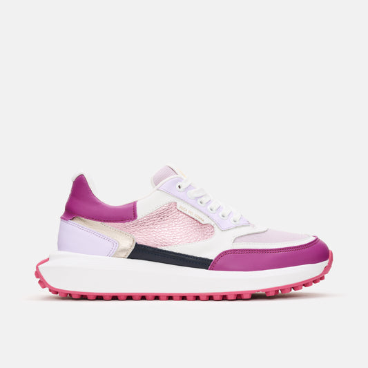 Lilac Golf Shoes, Pink Golf Shoes, Spikeless Golf Shoes, Waterproof Golf Sneakers, Lightweight Golf Shoes, Duca del Cosma Women's Golf Shoes.