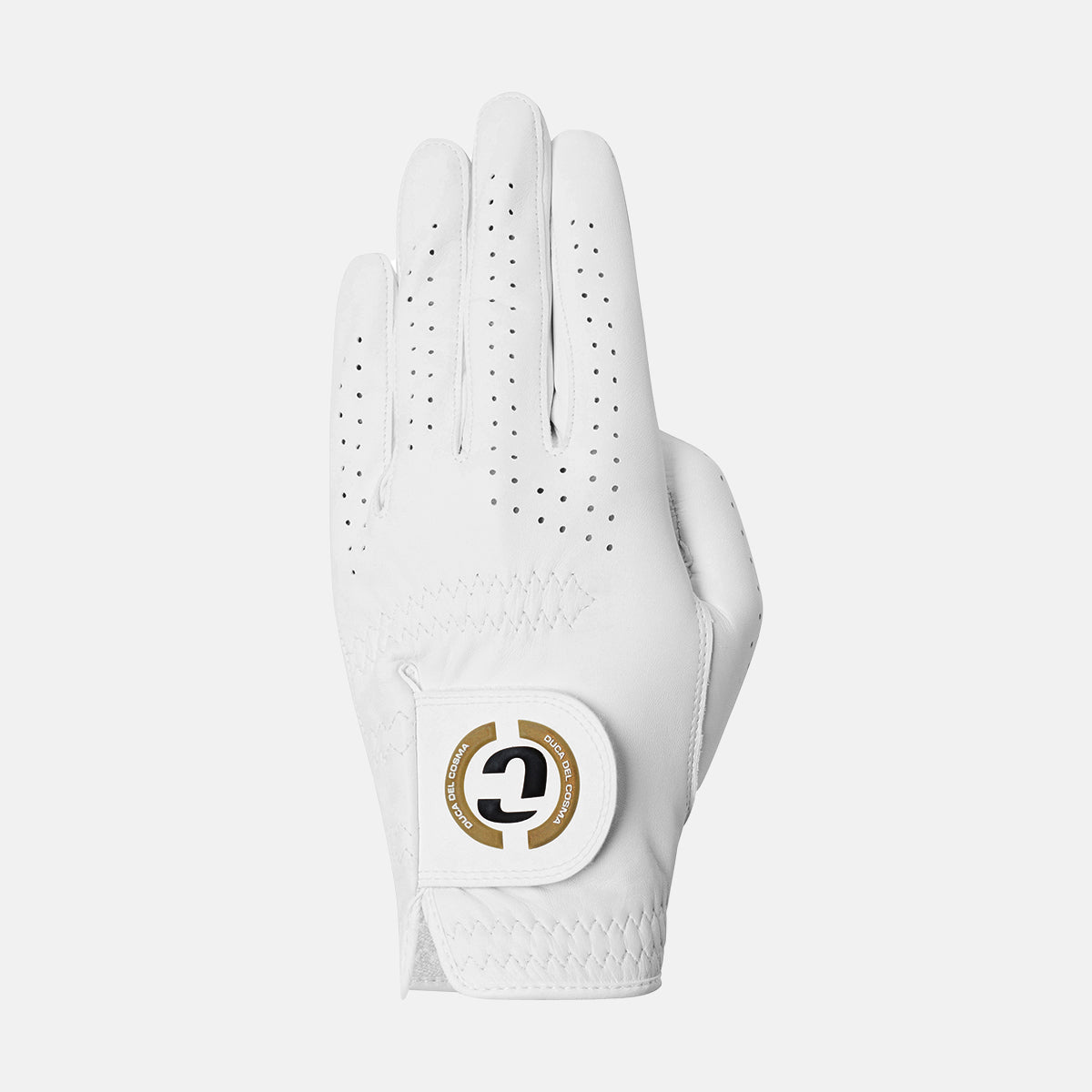 Elite Pro Fontana Men's golf glove left white made from full cabretta leather