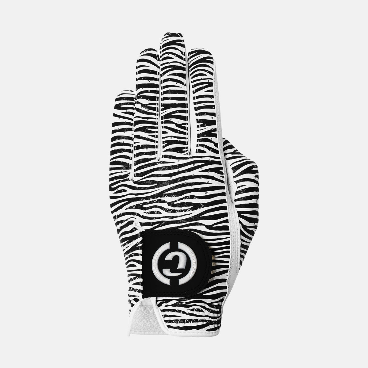 Designer Pro women's golf glove is made with super-soft Cabretta leather and partnered with stretch microfibre leather