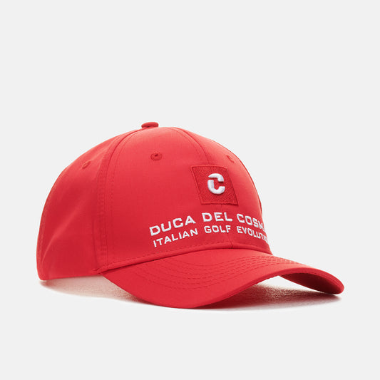 Red Golf Cap Duca del Cosma