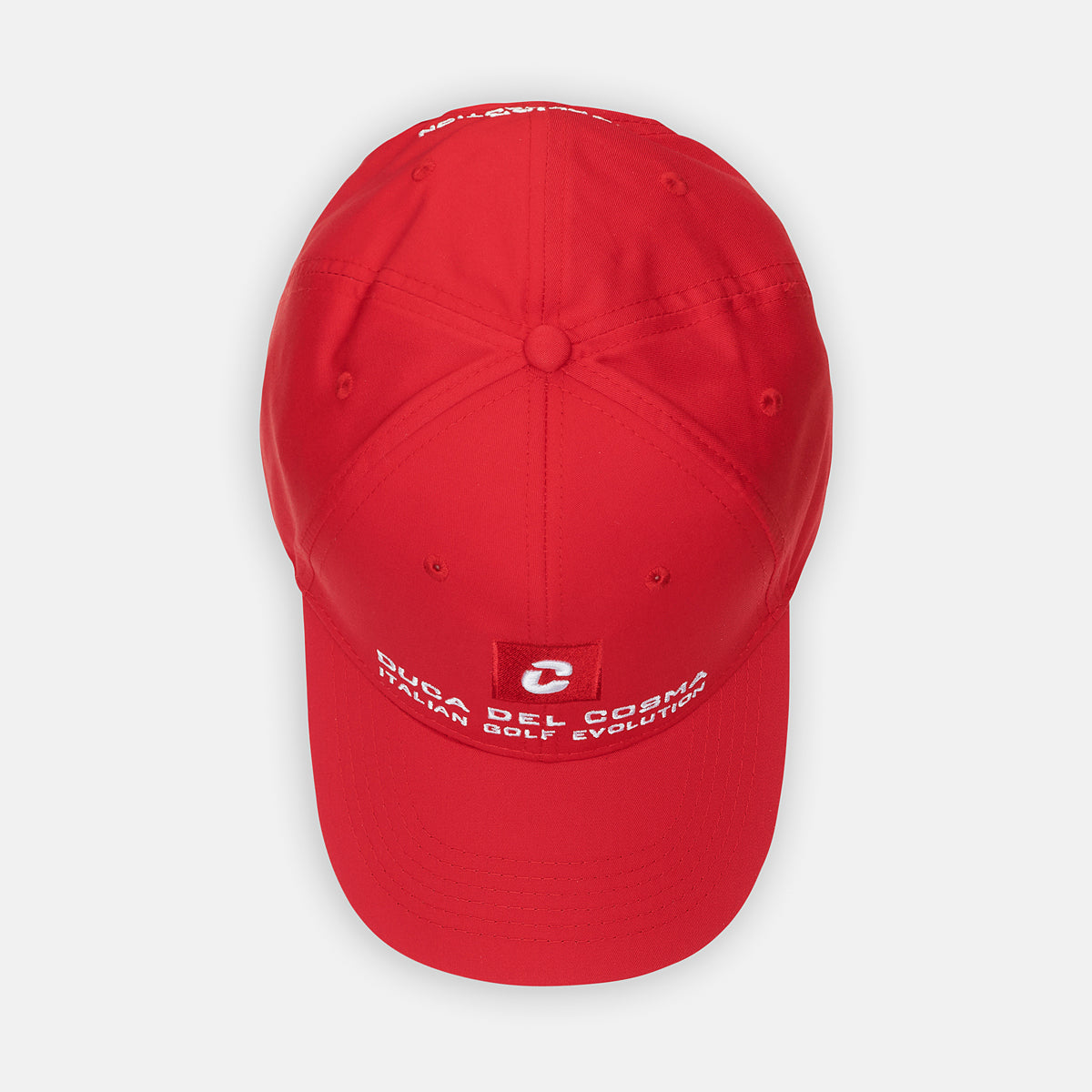 Red Golf Cap Duca del Cosma