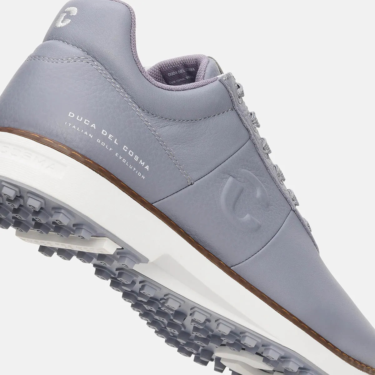men's grey golf shoes, Duca del Cosma