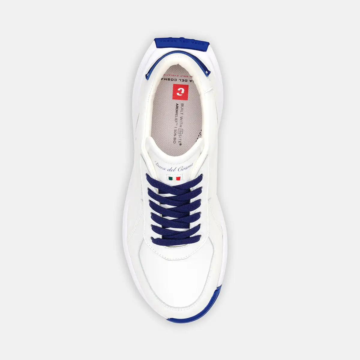the ultimate men’s spikeless golf shoe, Duca del Cosma