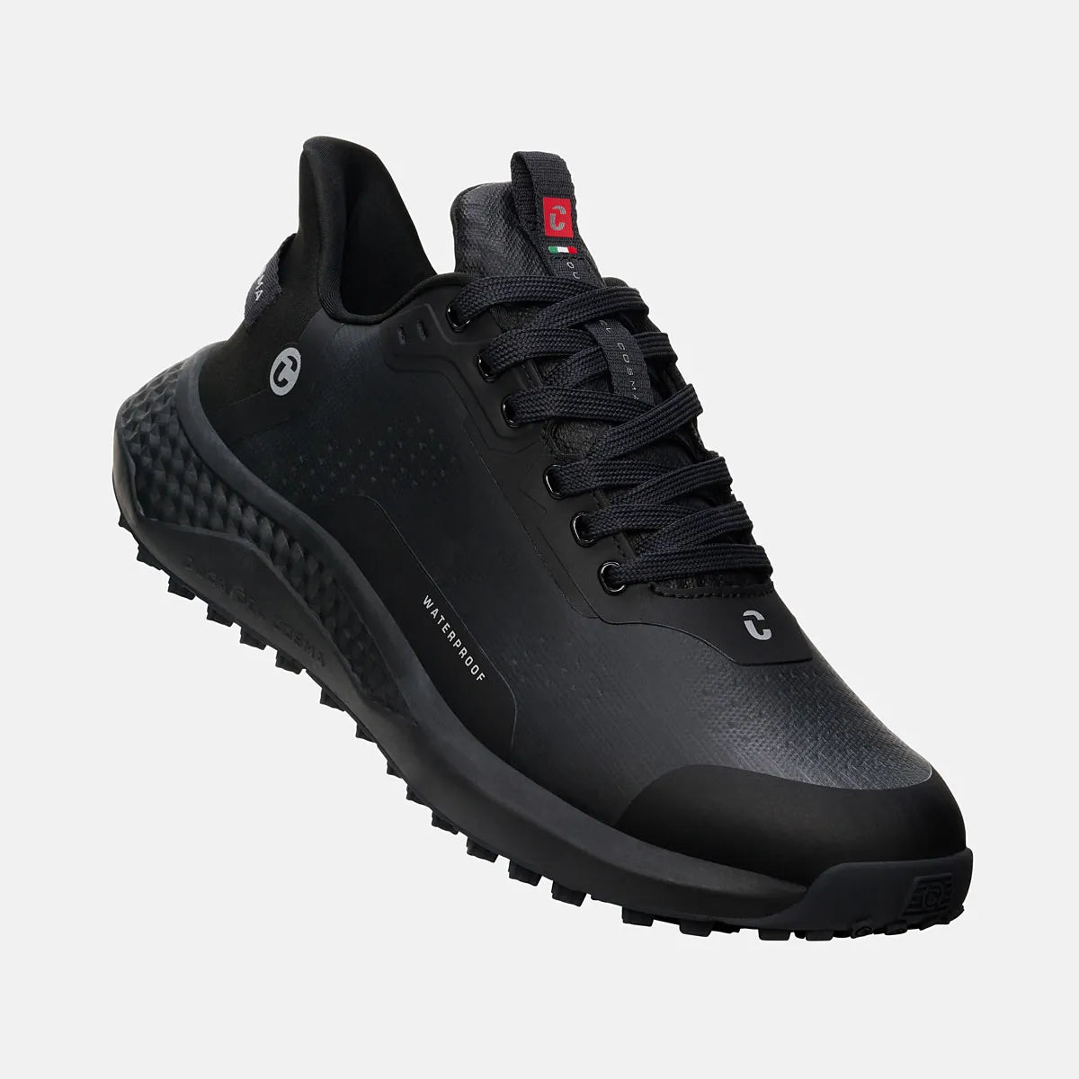 men’s black golf shoes, Duca del Cosma