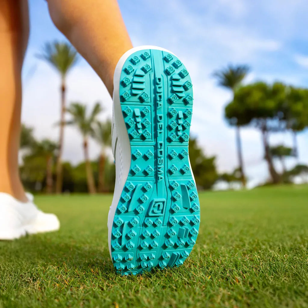Ladies Blue Golf Shoes, Duca del Cosma