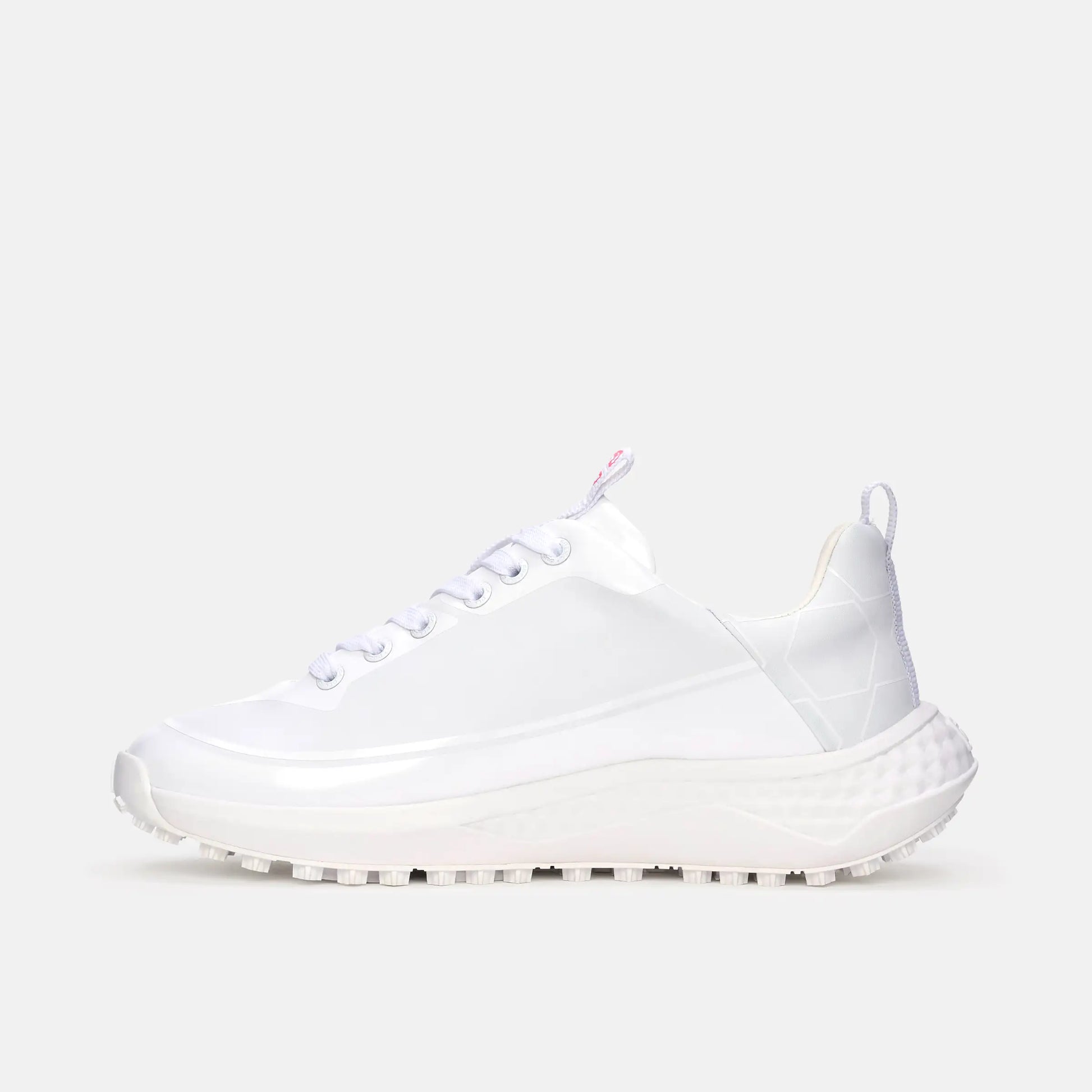 white spikeless golf shoes, Duca del Cosma
