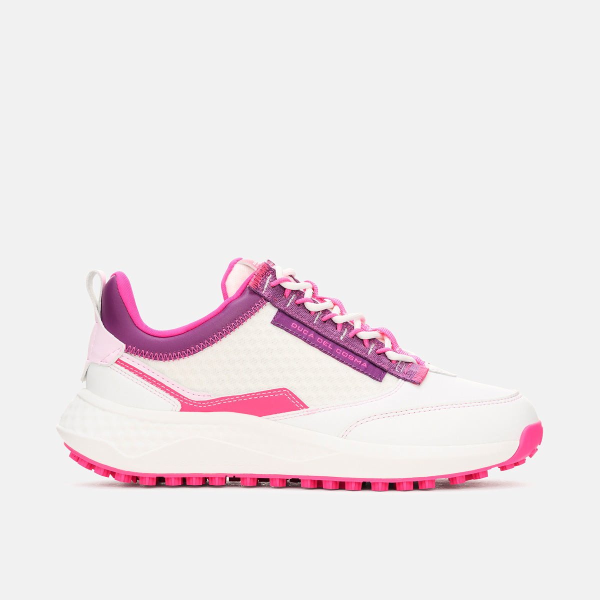 Ladies White Golf Shoes Latina - White/Purple – Duca del Cosma US