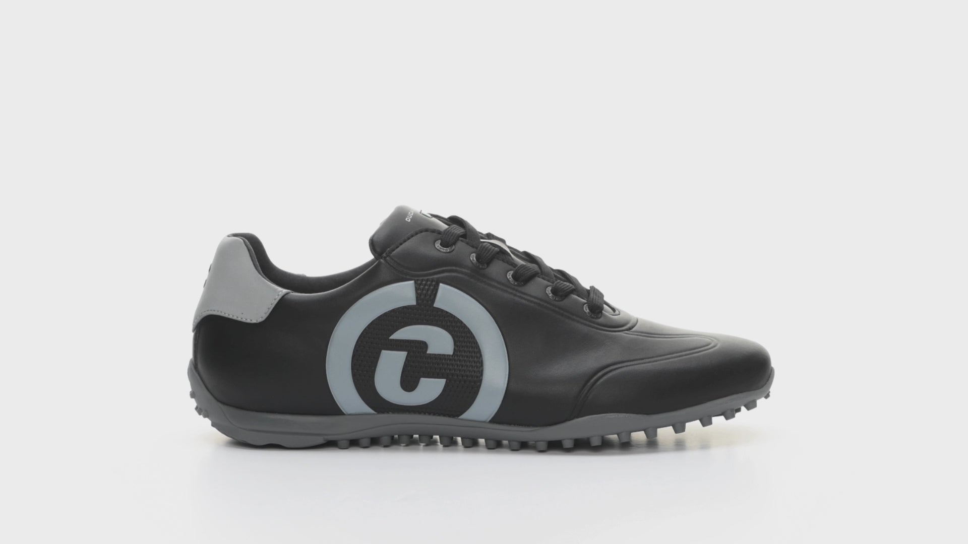 Kingscup waterproof black men's golf shoe best priced golf shoe