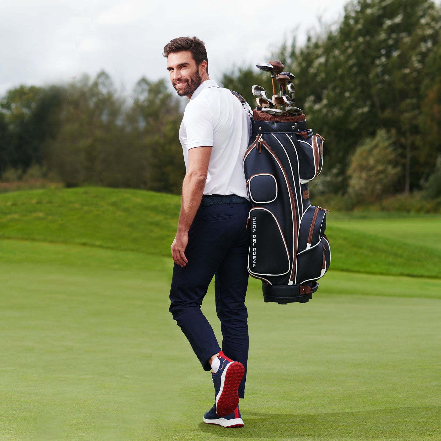 Men's Tomcat Navy Golf Shoe