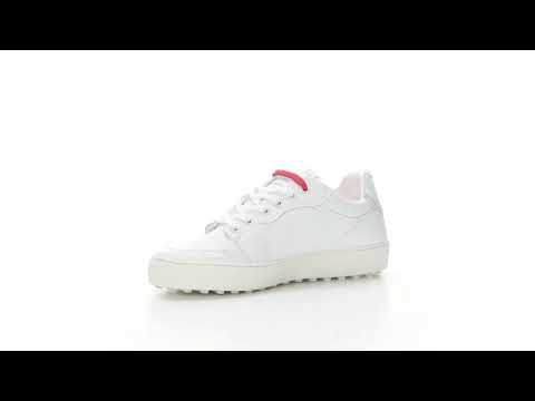 Duca del Cosma Giordana White women's golf shoe is a sportive and stylish golf shoe