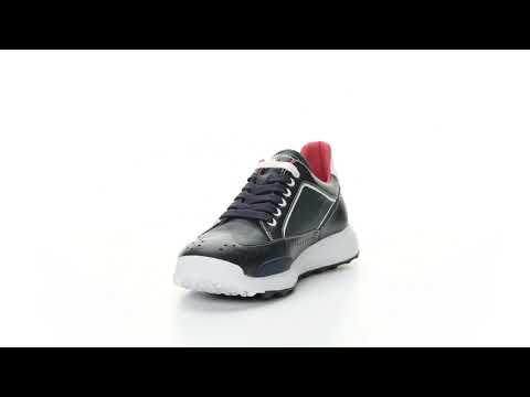 Girona navy men's golf shoe has maximum comfort and grip and is fully waterproof