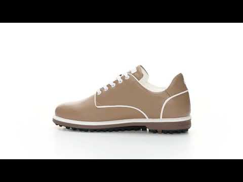 Elpaso taupe mens Golf Shoes Duca del Cosma Waterproof best golf shoe for the golf course  