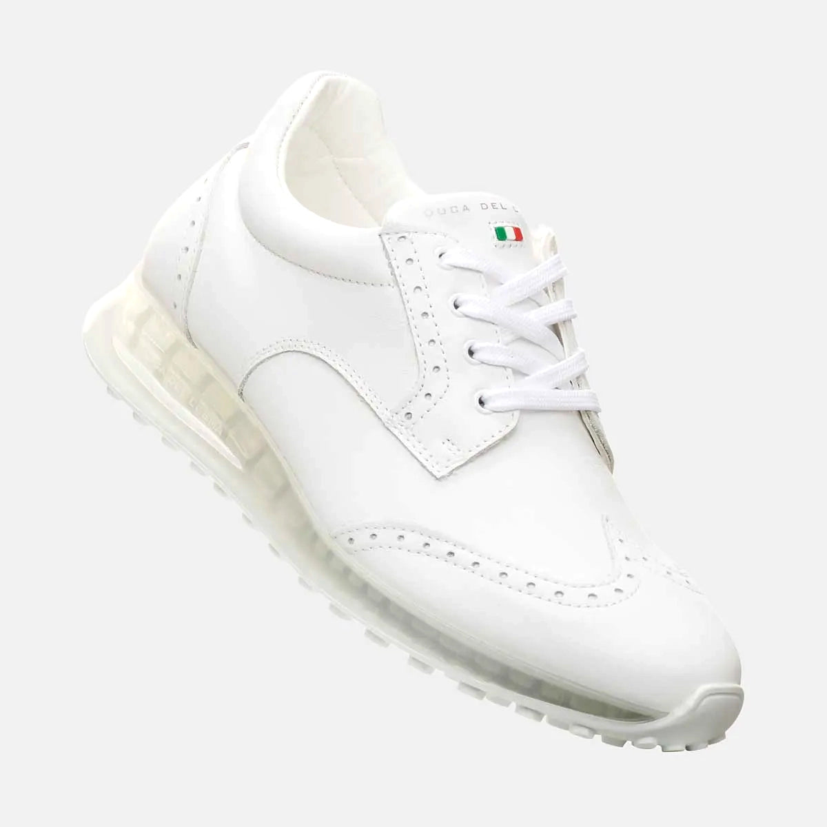 Bellezza White women's golf shoe - best selling waterproof golf shoe duca del cosma
