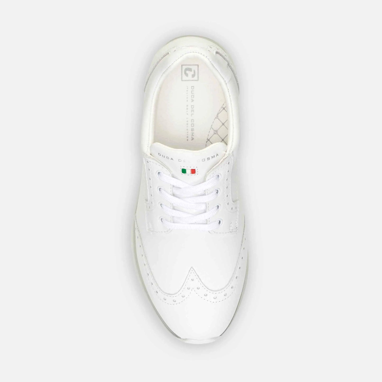 Bellezza White women's golf shoe - best selling waterproof golf shoe duca del cosma