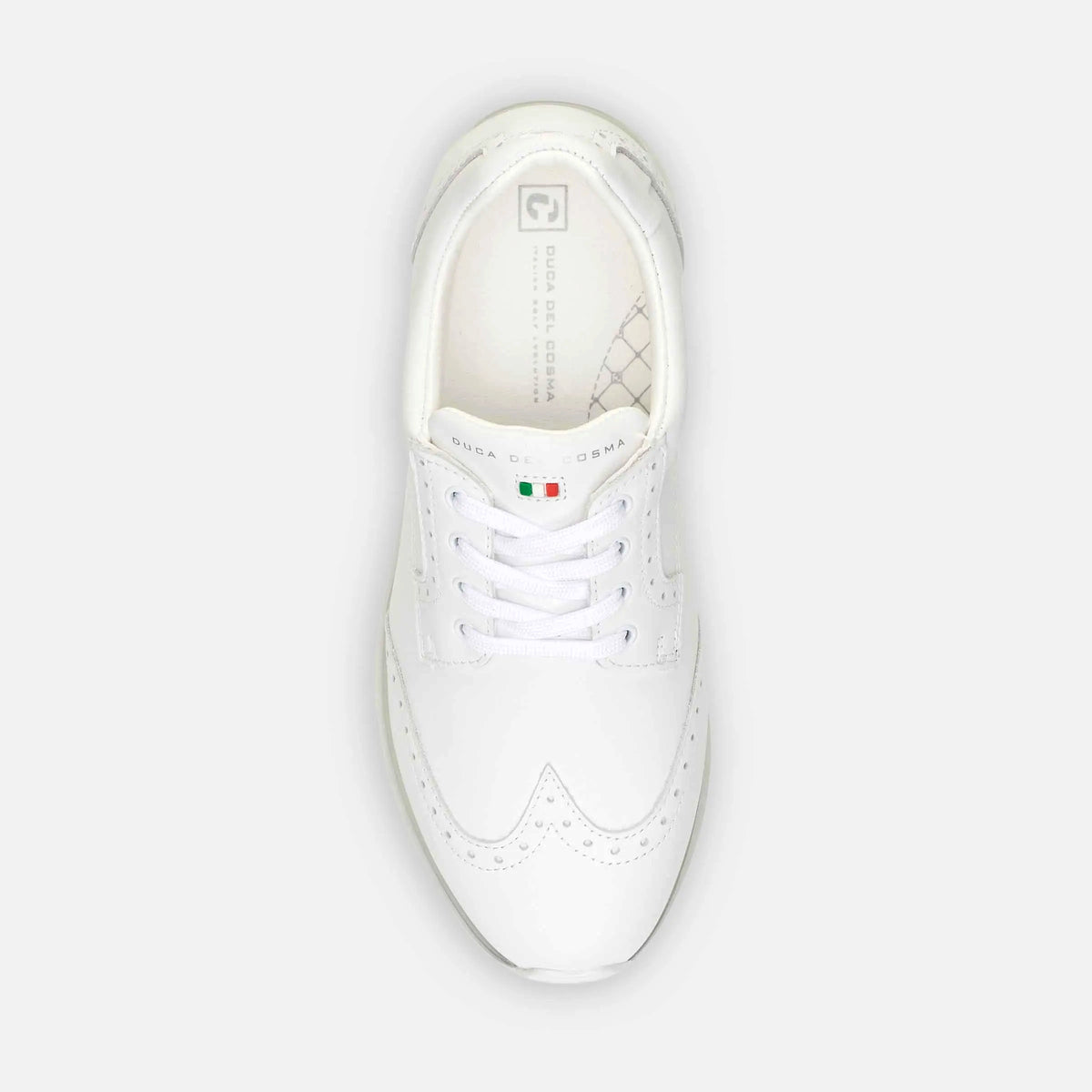 Bellezza White women's golf shoe - best selling waterproof golf shoe duca del cosma
