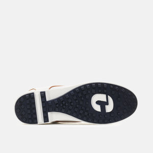Elpaso white golf shoes for men's from duca del cosma