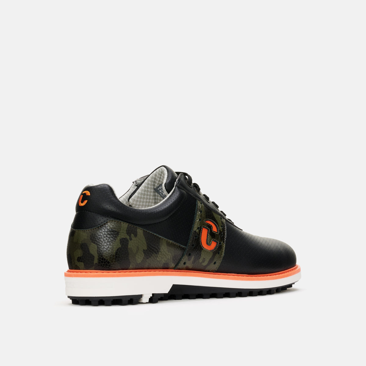 JL1 waterproof Black Men's Golf Shoe by Duca del Cosma is made by a tour player for the best