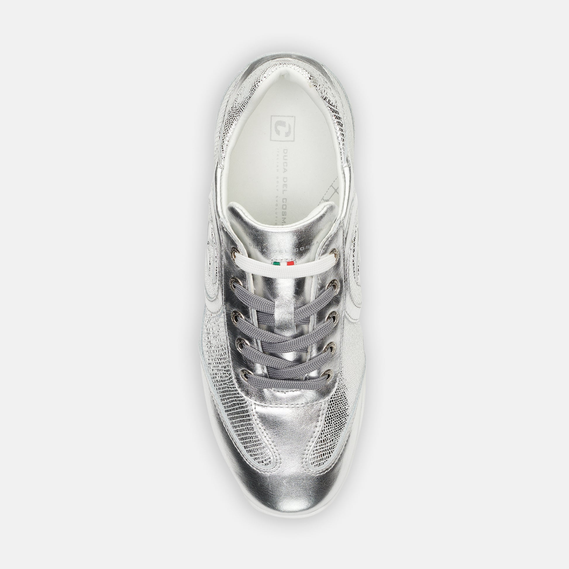Kubananeo waterproof silver women's golf shoe is waterproof and comfortable