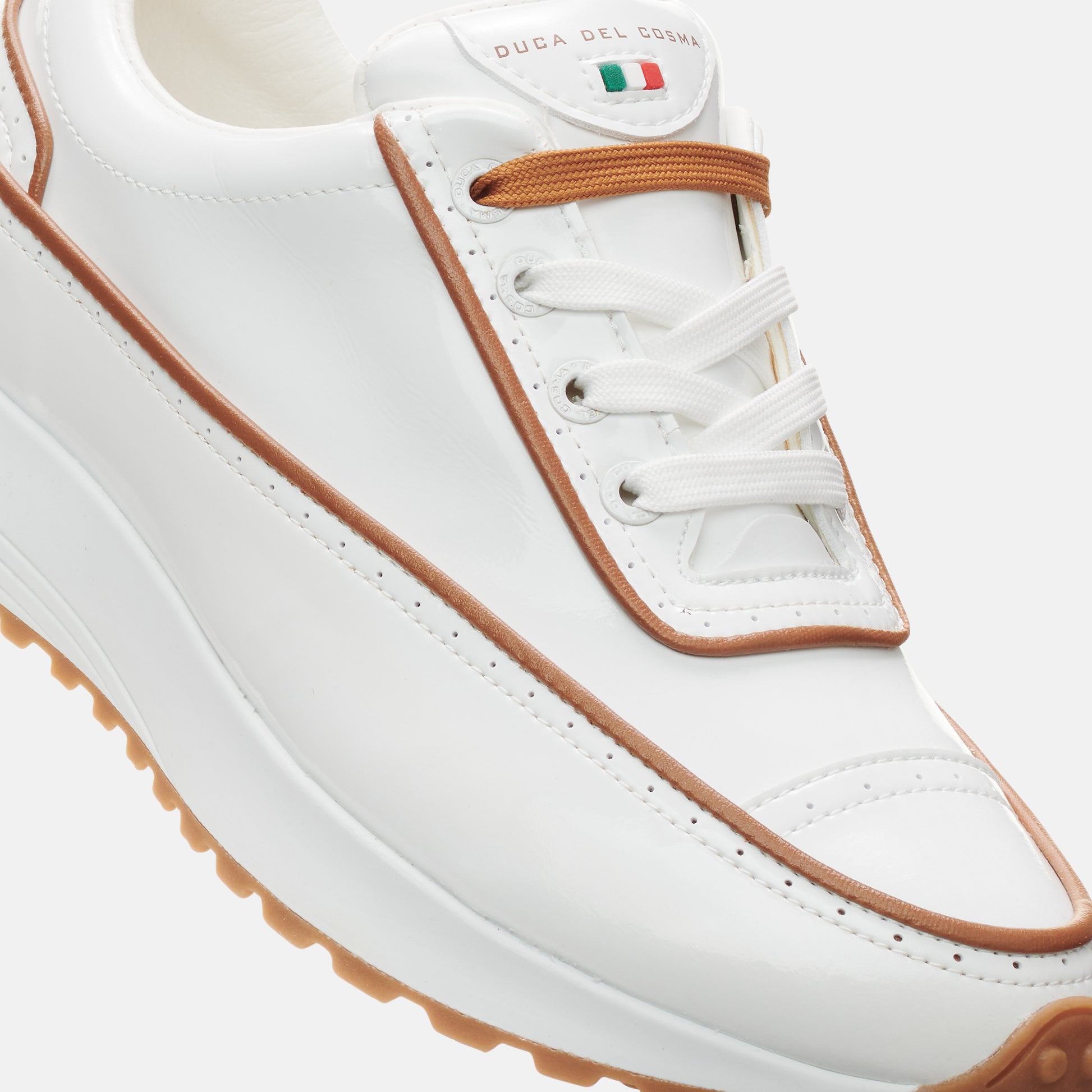 Alexa - white Women's Golf Shoes Duca del Cosma Waterproof best golf shoe for the golf course