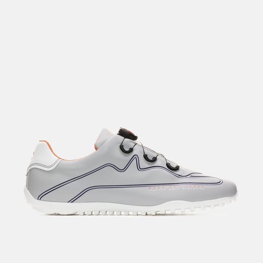 Navarino grey men's golf shoe maximum waterproofness and grip