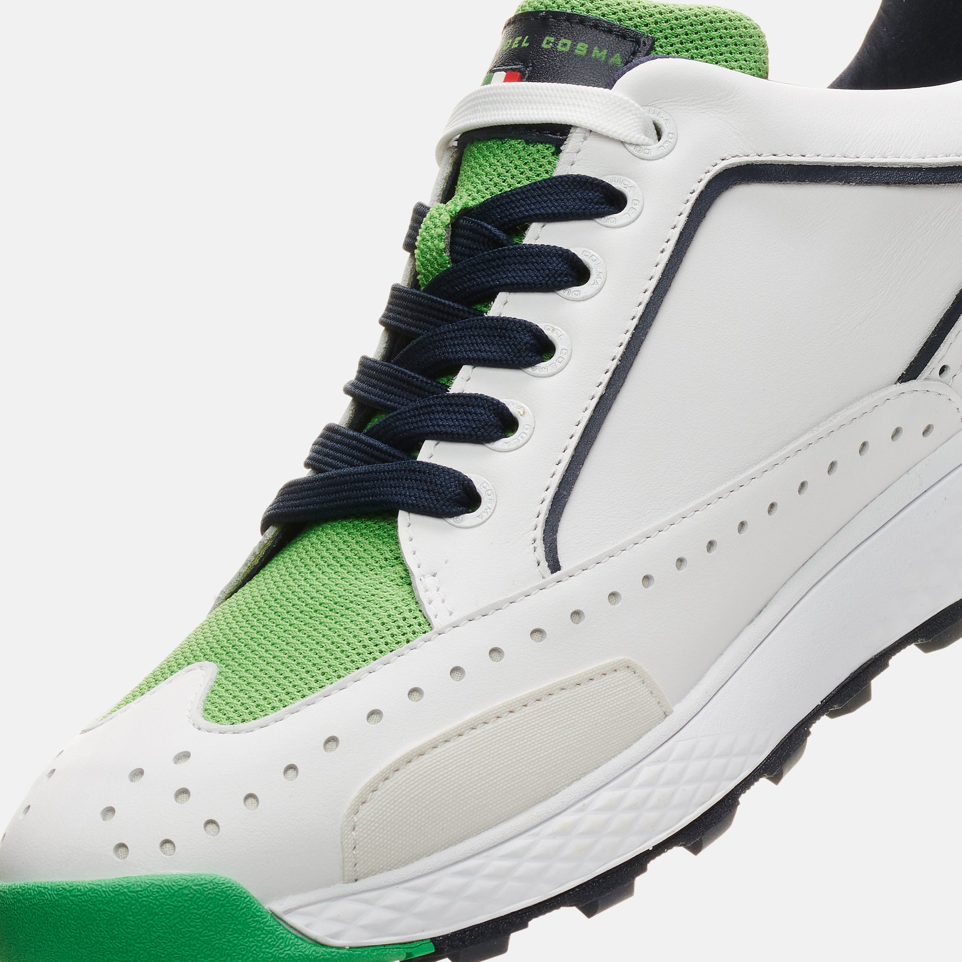 Girona White golf shoe for men's 100% waterproof and maximum comfort and grip