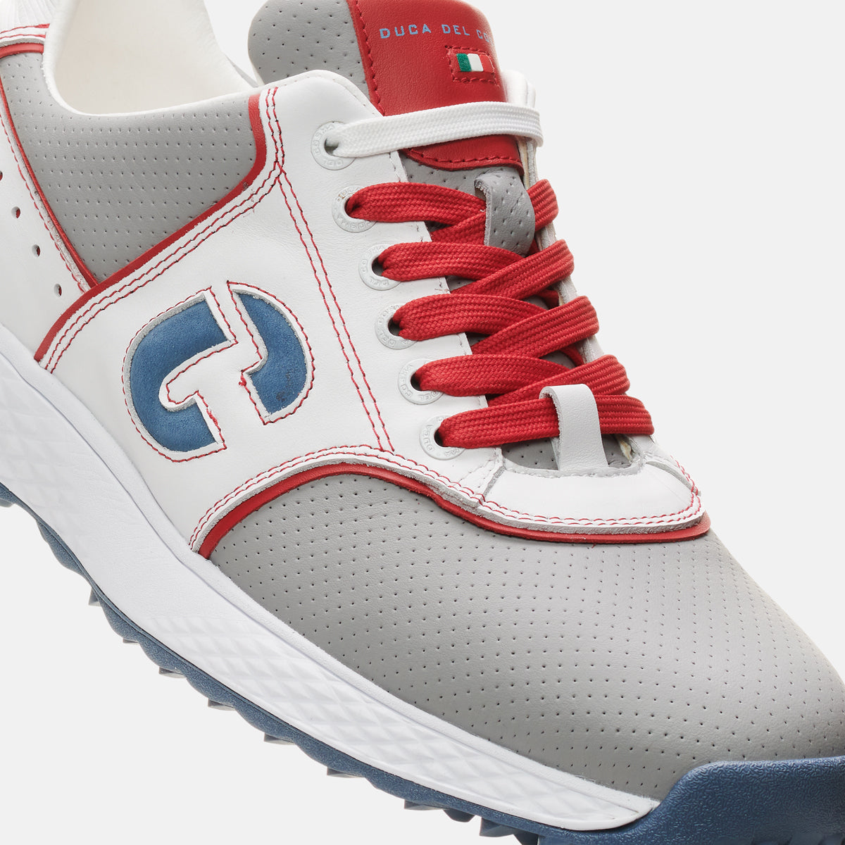 Positano grey mens Golf Shoes Duca del Cosma Waterproof best golf shoe for the golf course