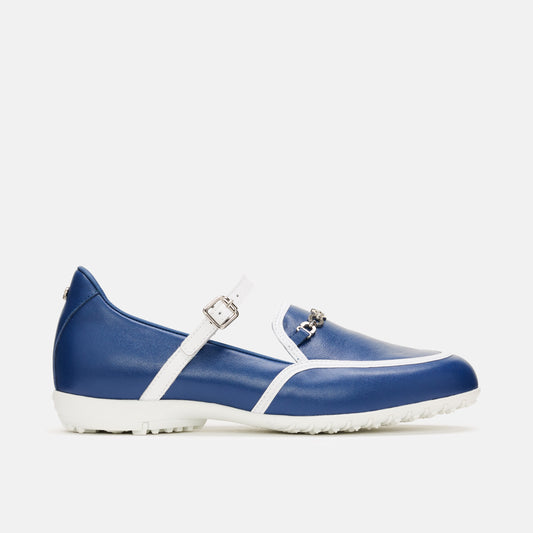 Blue Golf Shoe, Navy Golf Shoes, Lightweight Golf Shoes, Spikeless Golf Shoes, Duca del Cosma Women's Golf Shoes, Classic golf shoes.