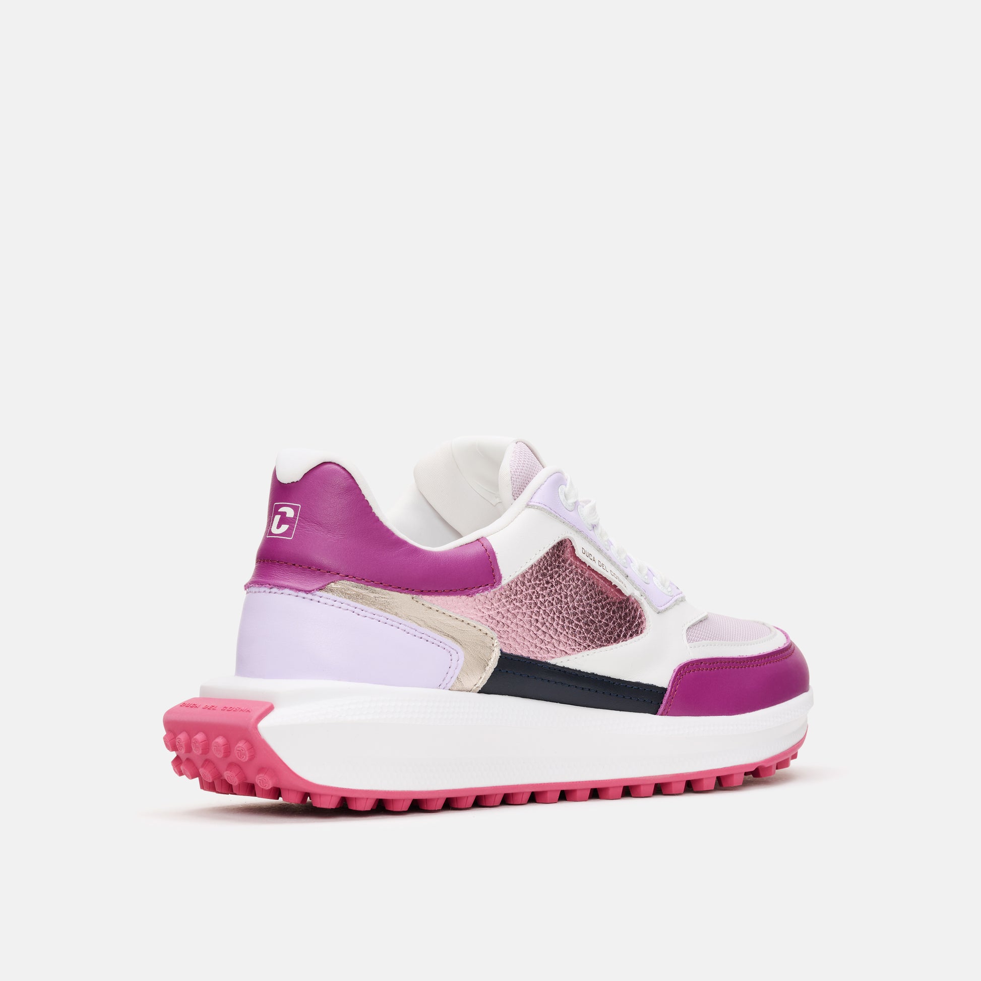 Lilac Golf Shoes, Pink Golf Shoes, Spikeless Golf Shoes, Waterproof Golf Sneakers, Lightweight Golf Shoes, Duca del Cosma Women's Golf Shoes.
