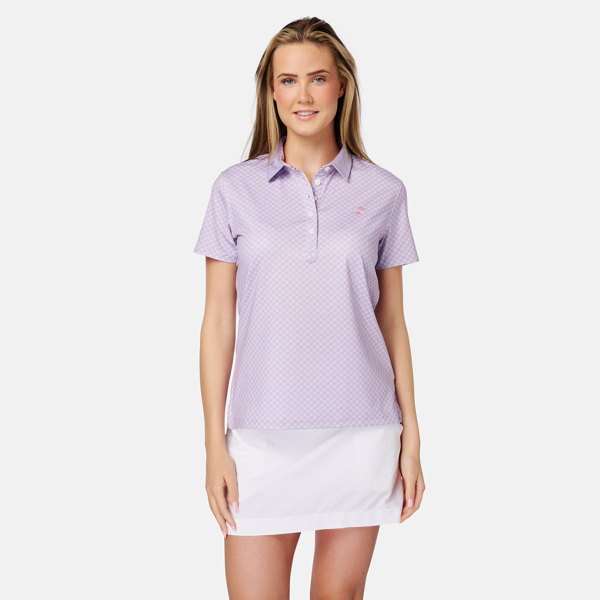 purple women's golf polo, Duca del Cosma