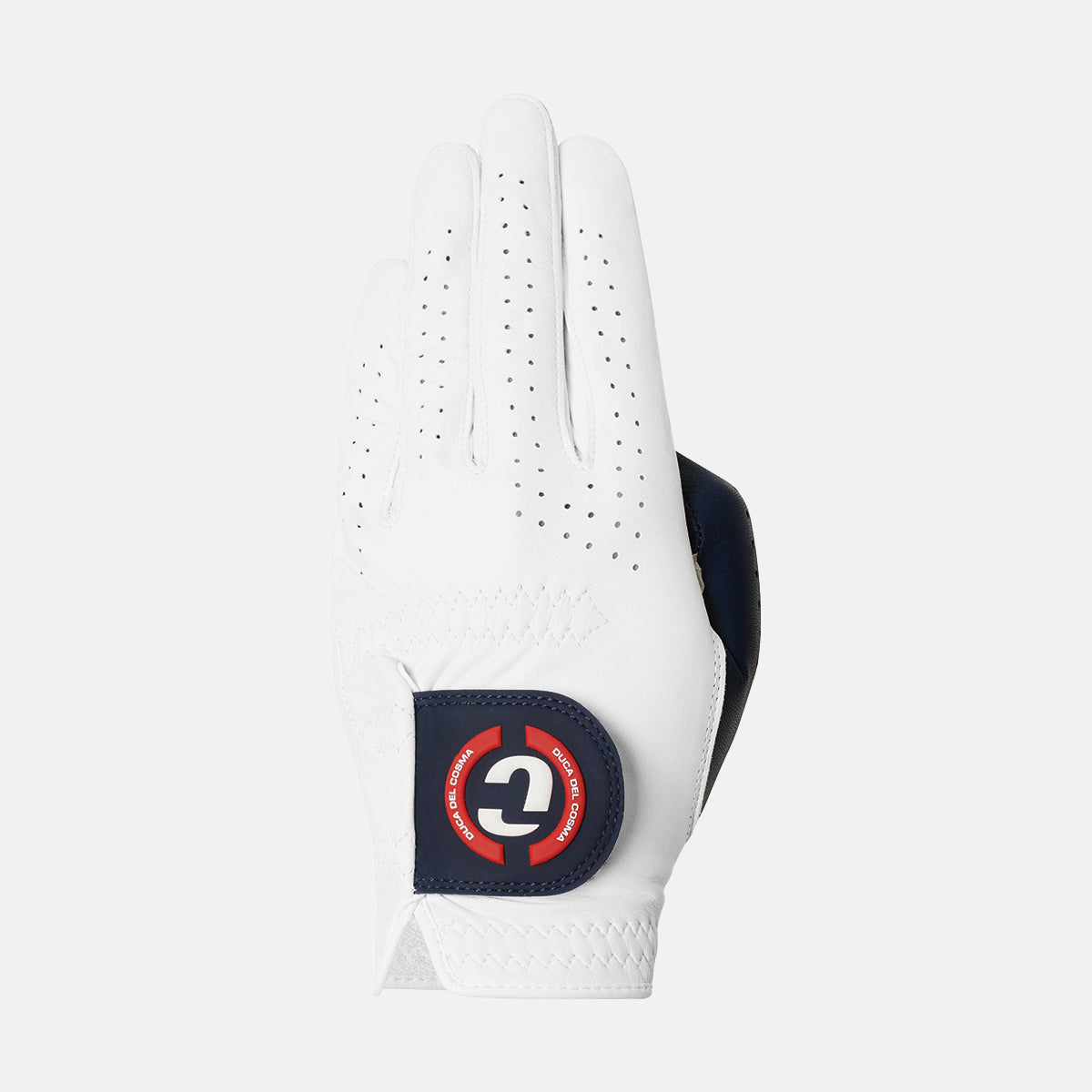 Elite pro sentosa left-handed white men's golf glove for tour-level player's with quick drying technology