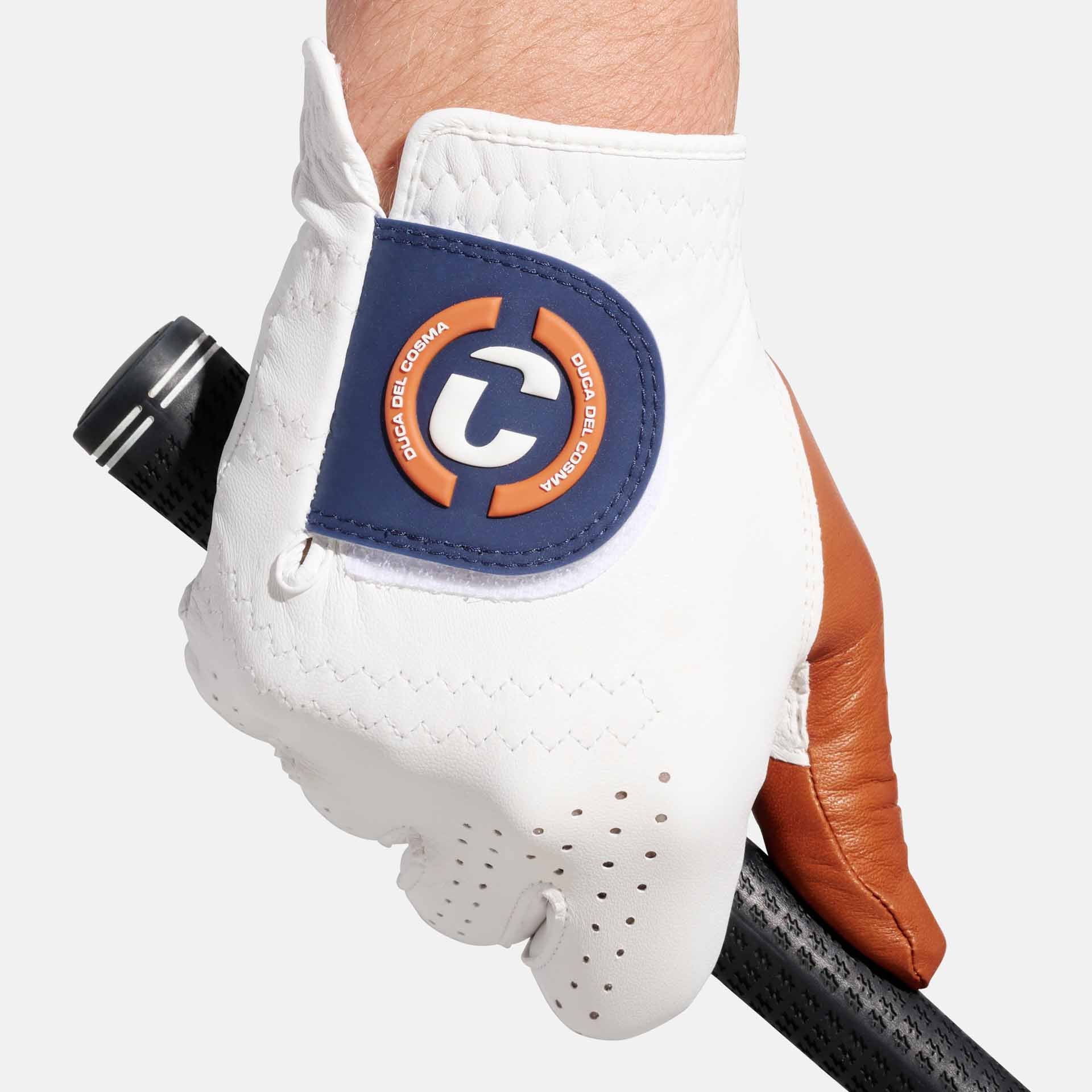 The Elite Pro Laguna Left-hand golf glove for the right-handed player made from 100% Premium Cabretta leather