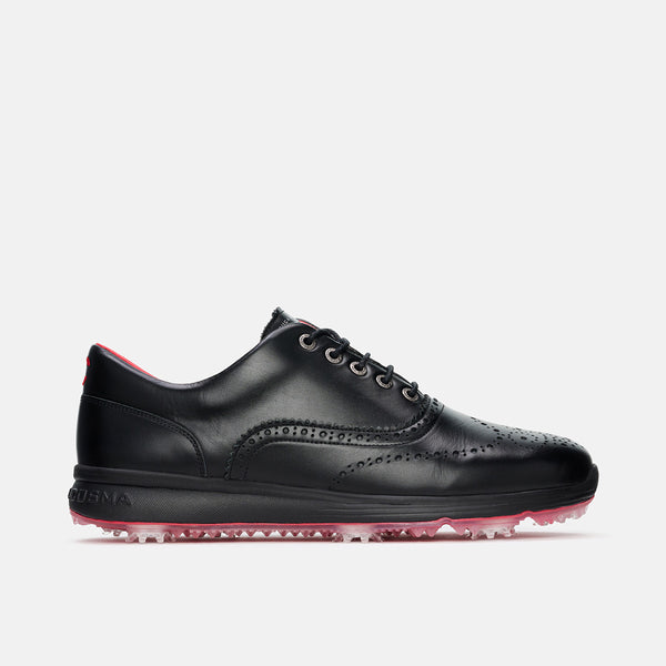 dianaGOLF ゴルフシューズ ブラック Mens Tour Golf Shoes- Soft Spikes- Bernardo Black – Duca del