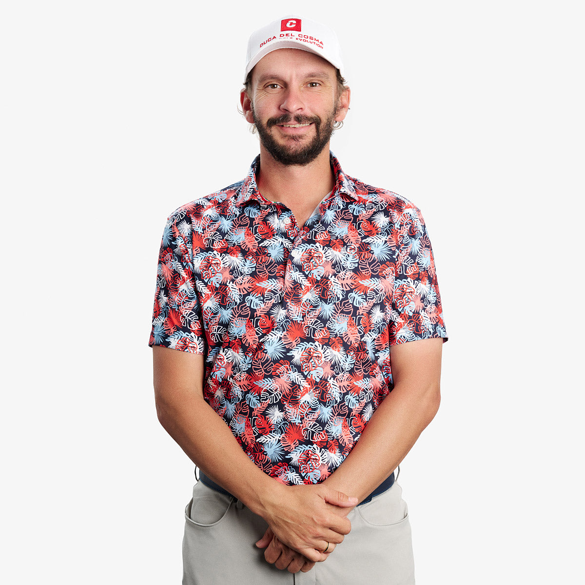 Men's golf polo, Duca del Cosma