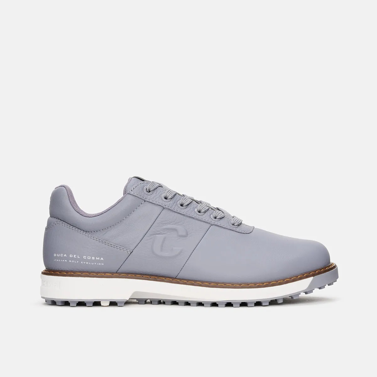 men's grey golf shoes, Duca del Cosma