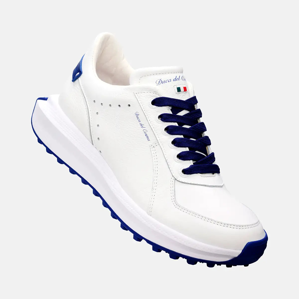 the ultimate men’s spikeless golf shoe, Duca del Cosma