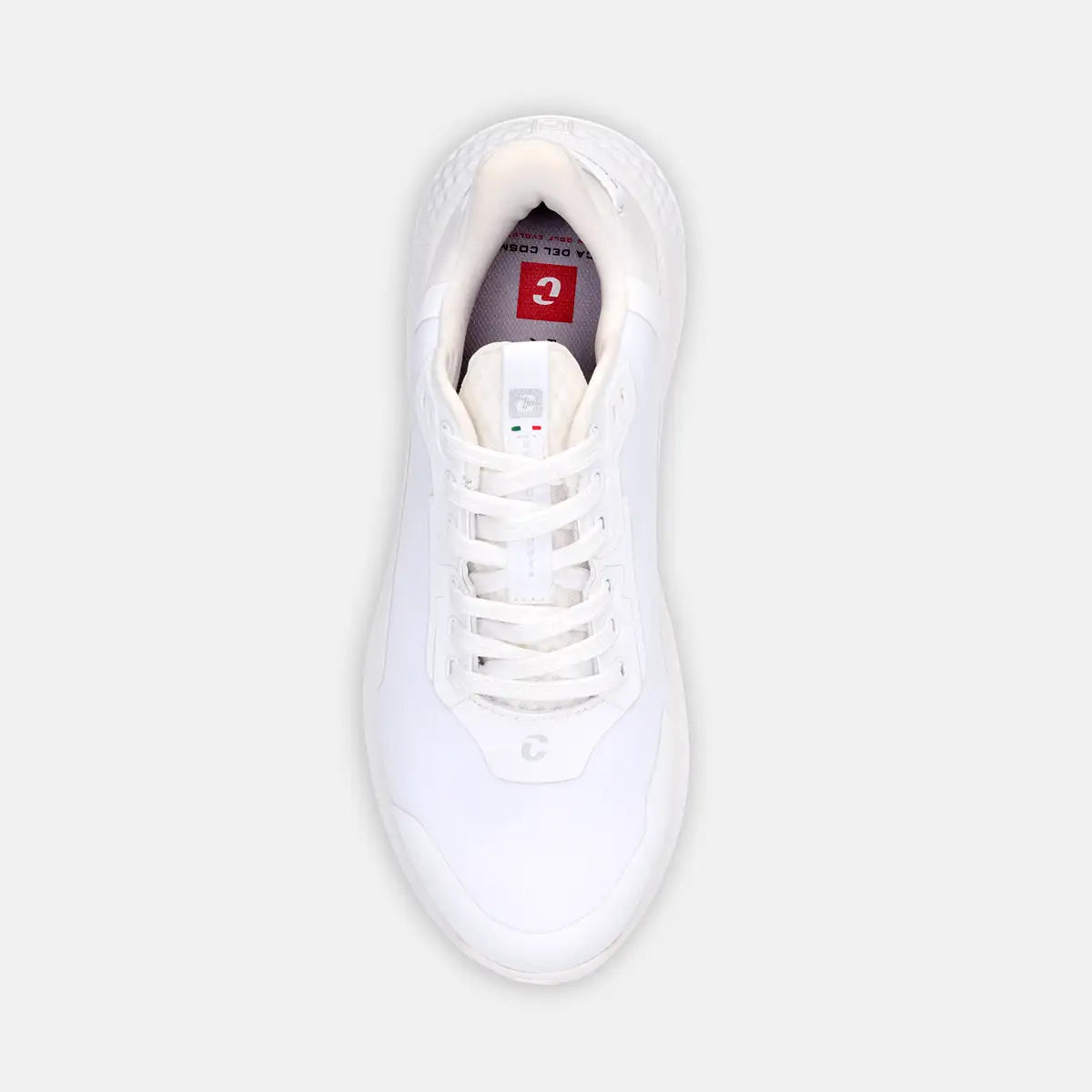men's white golf shoes, Duca del Cosma