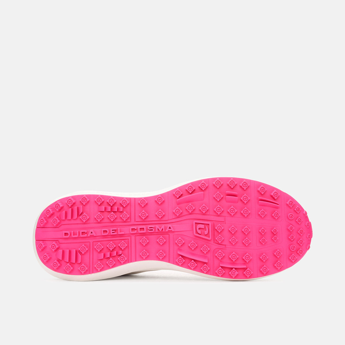 Women's Spikeless Golf Shoes - White/Pink – Duca del Cosma US