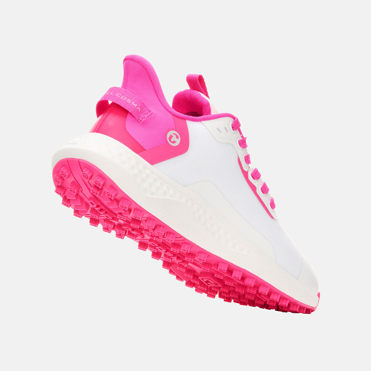 Women's Spikeless Golf Shoes - White/Pink – Duca del Cosma US