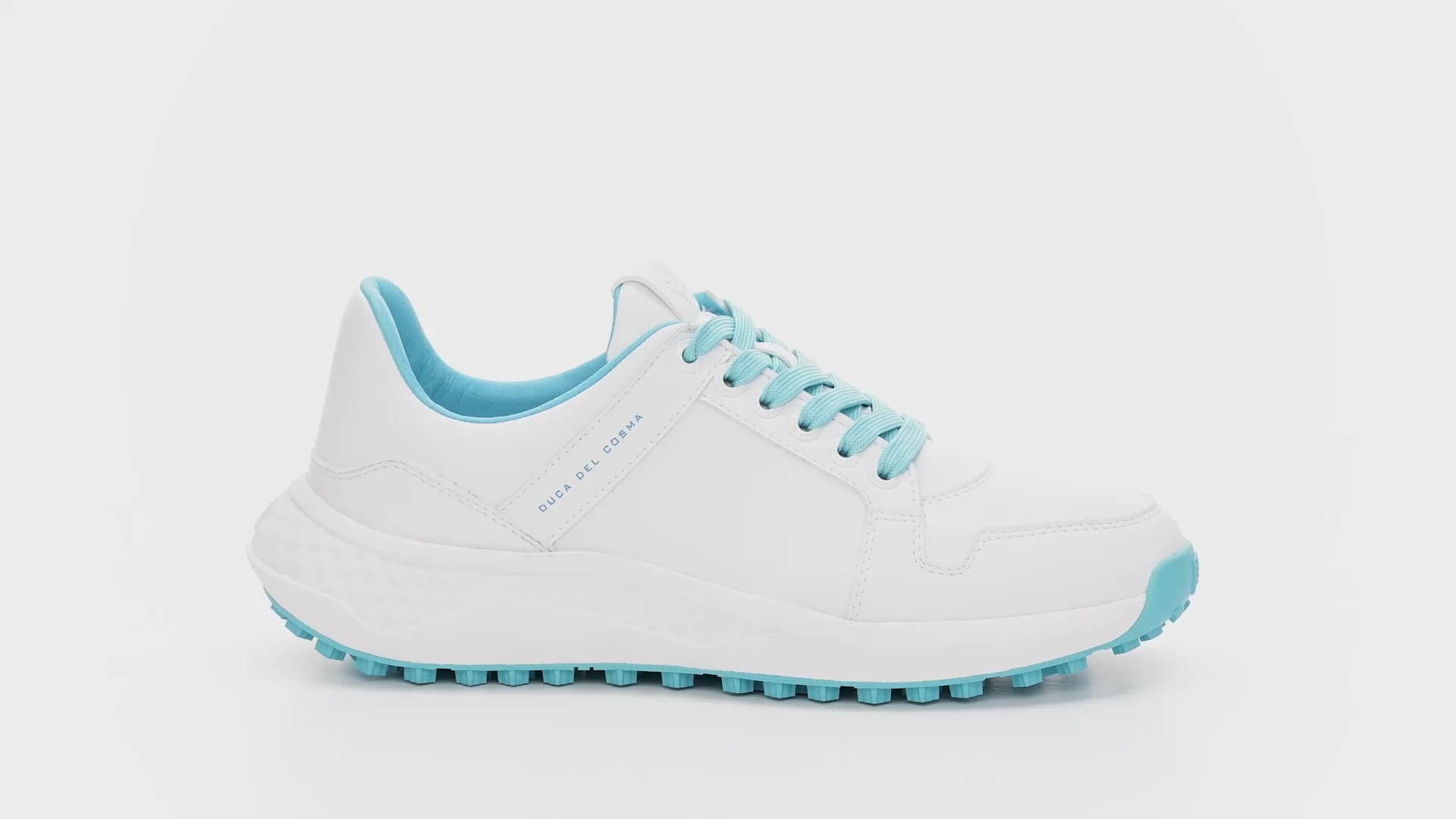 Ladies Blue Golf Shoes Licata - White/Aruba Blue – Duca del Cosma US