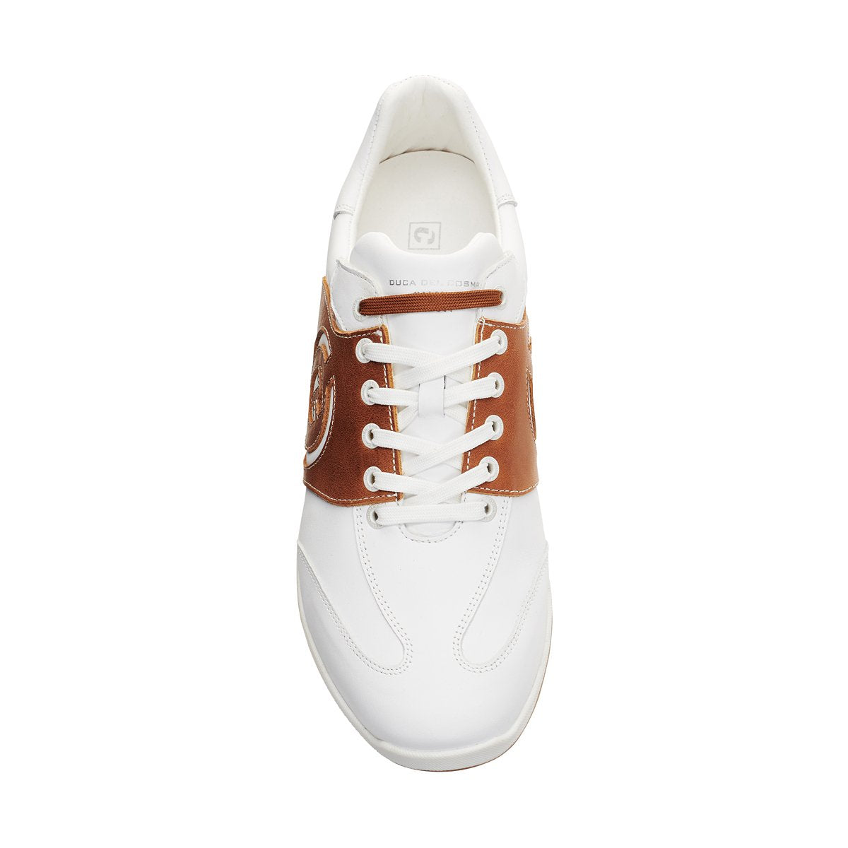 Men's Valderama White / Cognac Golf Shoe