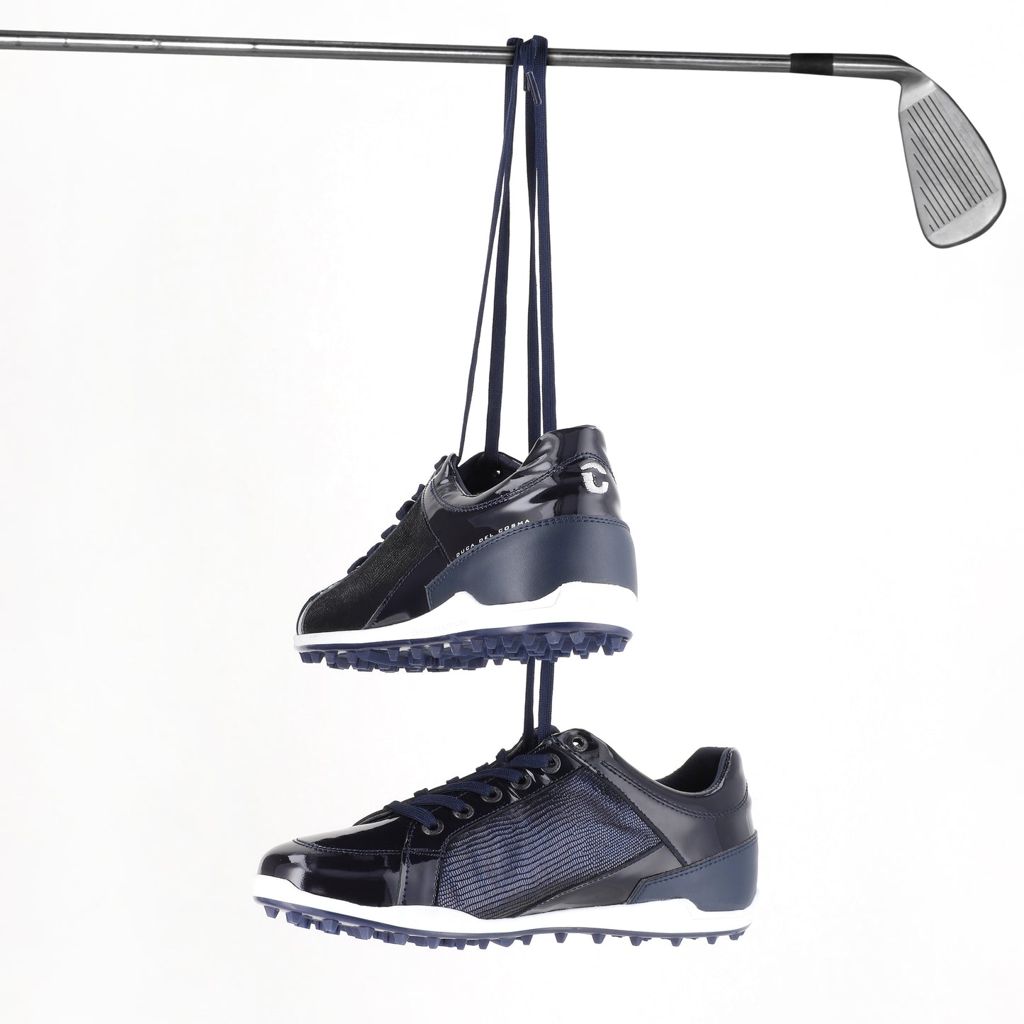 Waterproof caldes blue women's golf shoes from duca del cosma